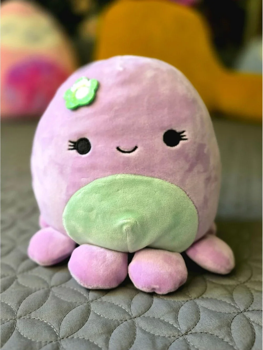 EUC Squishmallows Violet the Octopus 7